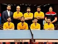 تیم پتروشیمی بندر امام، صدرنشین مرحله مقدماتی تنیس‌روی‌میز کشور شد