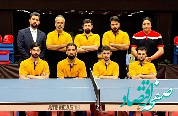 تیم پتروشیمی بندر امام، صدرنشین مرحله مقدماتی تنیس‌روی‌میز کشور شد