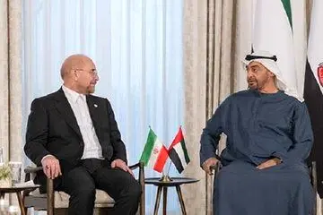 قالیباف به رئیس کشور امارات چه هدیه خاص و ویژه ای داد؟