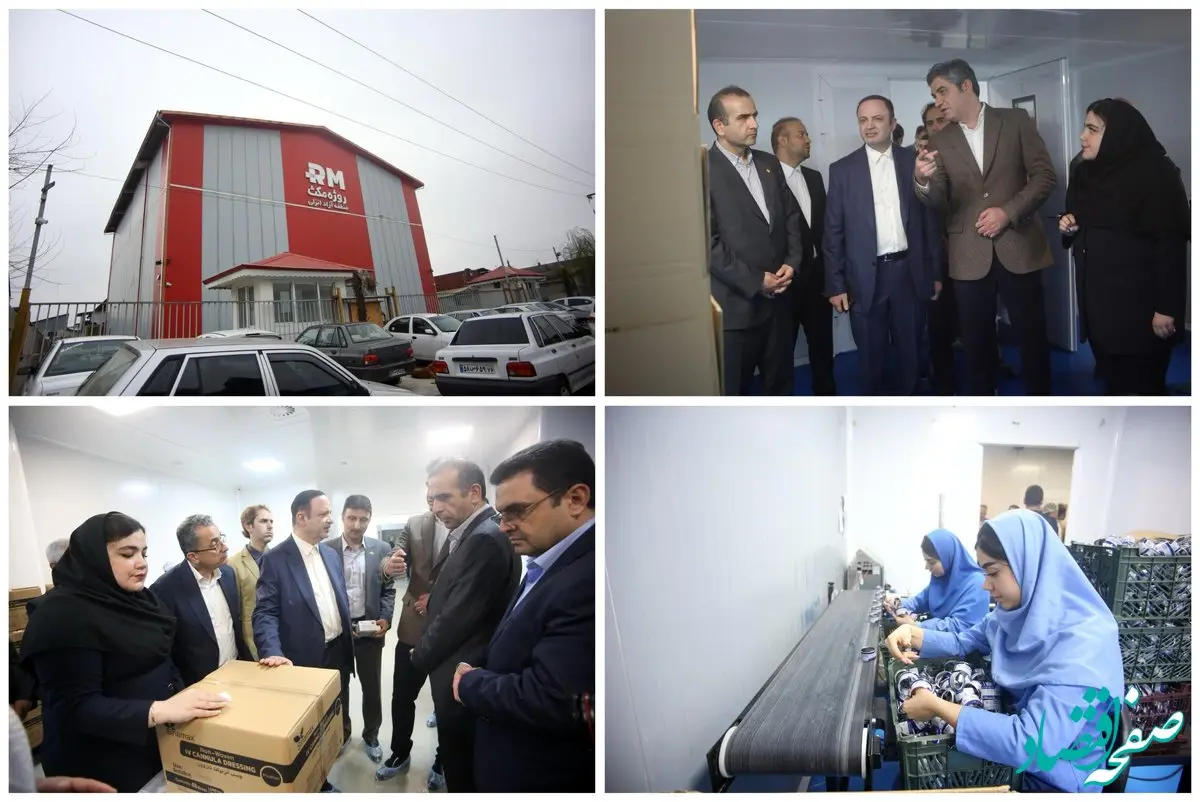 بازدید دبیر شورای‌عالی مناطق آزاد از شرکت روژه مکث انزلی