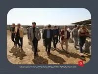 بازدید مدیرعامل گروه فولاد مبارکه از پروژه‌های پیشرفت و آبادانی اجراشده در شهرستان هرند