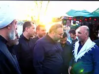 چادرملو در خدمت زائران کربلا