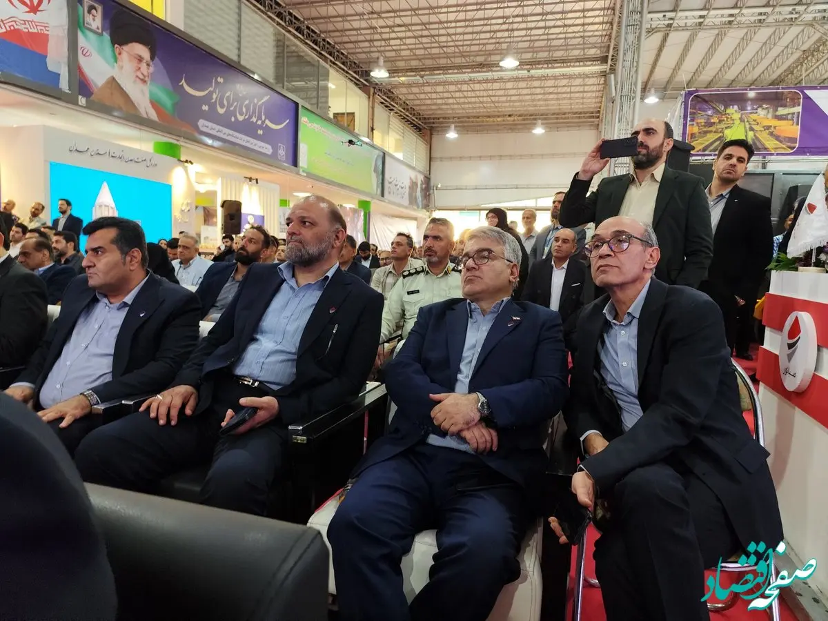 حضور مدیرعامل صبانور در افتتاحیه نخستین نمایشگاه معدن غرب کشور در همدان