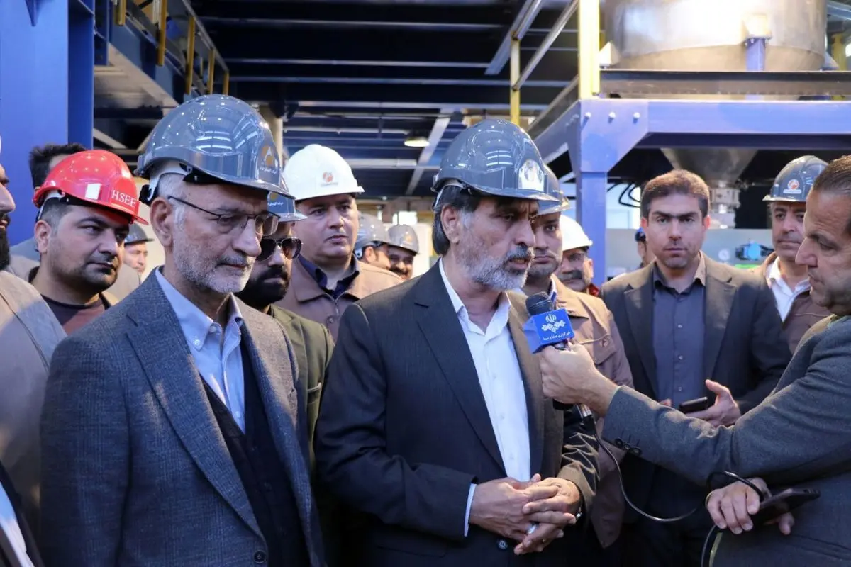 کارخانه تولید هیدراتهای ویژه آلومینای جاجرم افتتاح شد
