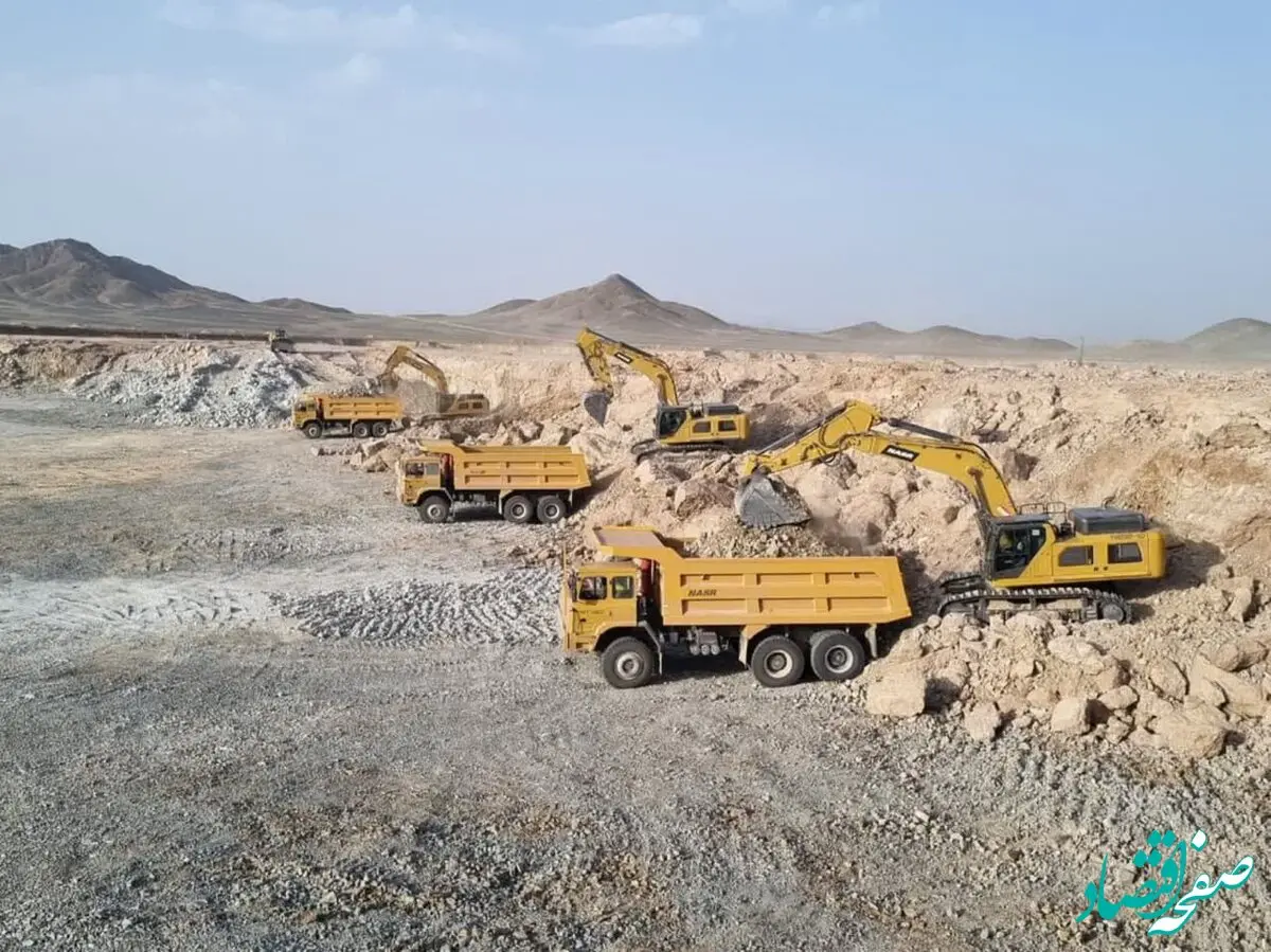 ویدئو: فعالیت شبانه‌روزی معدن‌کار باختر در معدن مس جانجا؛ ۱۲ میلیون تن باطله‌برداری تاکنون