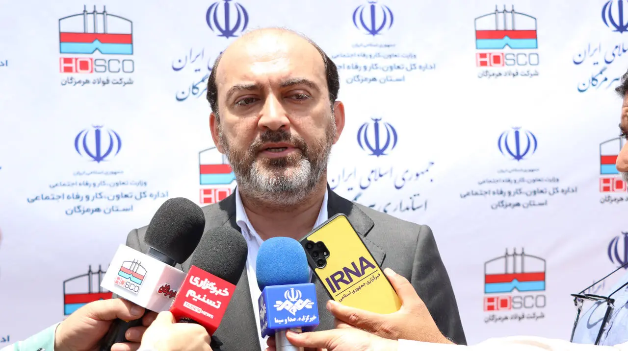 حال خوب کارگران فولاد هرمزگان با ثبت رکوردها و طرح‌های توسعه‌ای