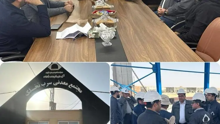 مدیران ایمپاسکو از مجتمع معدنی سرب نخلک بازدید کردند