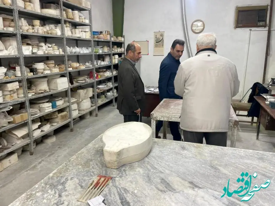 احیای واحد تولیدی چینی خزر با تسهیلات بانک صنعت و معدن در استان گیلان