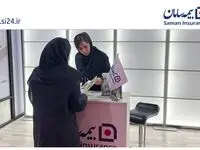بیمه سامان برای معرفی محصولات خود به نمایشگاه بین المللی ایران بیوتی رفت