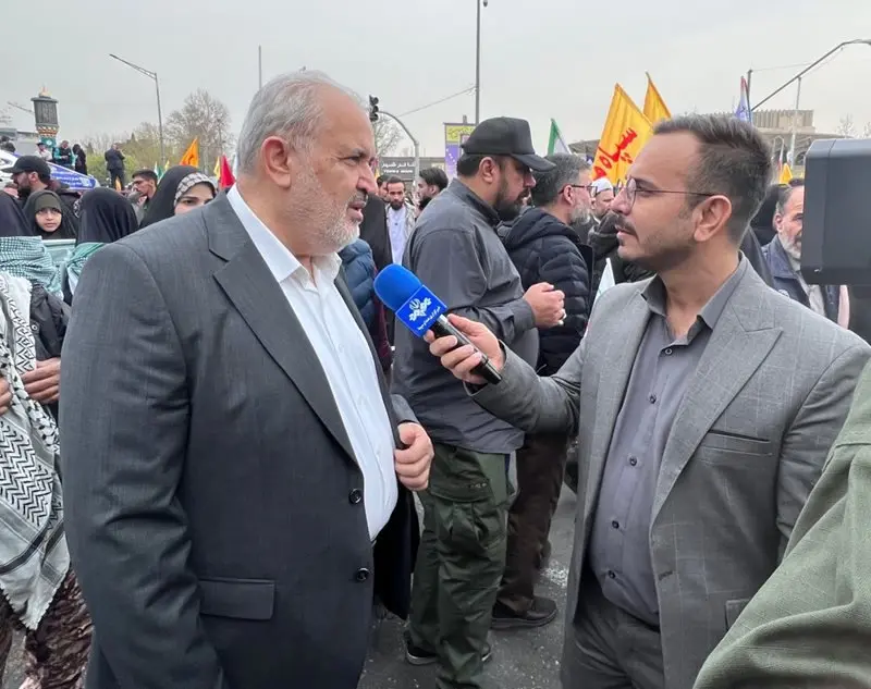 حضور پرشور مردم در راهپیمایی روز قدس بیانگر همدلی با ملت فلسطین است