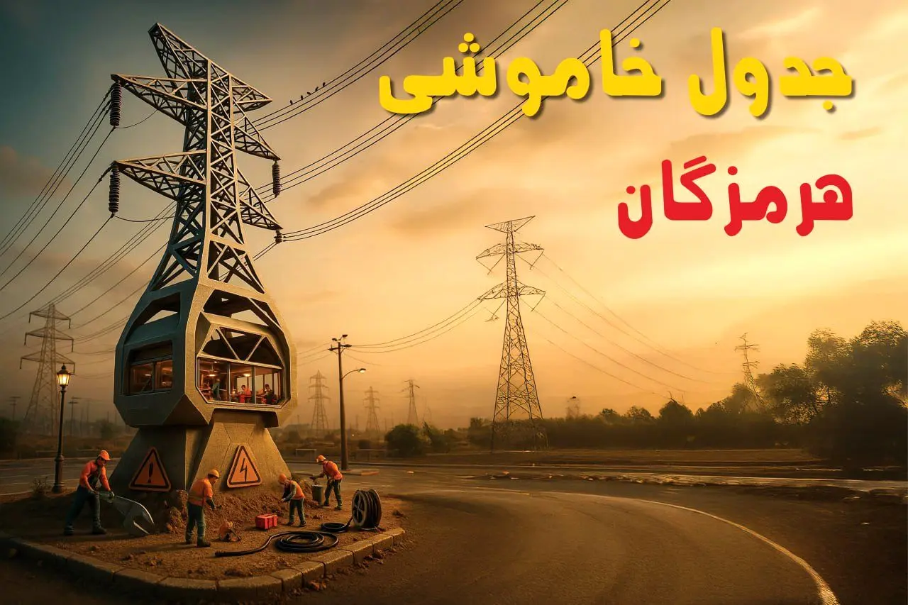 جدول خاموشی برق بندرعباس فردا دوشنبه ۱۲ خرداد ۱۴۰۴ + ساعت قطع برق استان هرمزگان دوشنبه ۱۲ خرداد