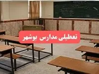 مدارس بوشهر فردا سه‌شنبه ۲۳ بهمن ماه ۱۴۰۳ تعطیل است؟ | تعطیلی مدارس بوشهر سه‌شنبه ۲۳ بهمن ۱۴۰۳