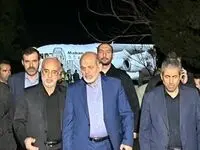 فیلم / بازدید وزیر کشور از محل حادثه تروریستی کرمان