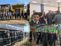 بازدید رییس هیات عامل ایمیدرو و جمعی از مدیران ارشد معدنی از معادن منطقه گل‌گهر
