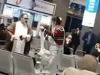دختر بی‌حجاب فحاش در فرودگاه مهرآباد کیست؟! | آزیتا موگویی کارگردان سینما ورق جدیدی رو کرد!+ویدیو 
