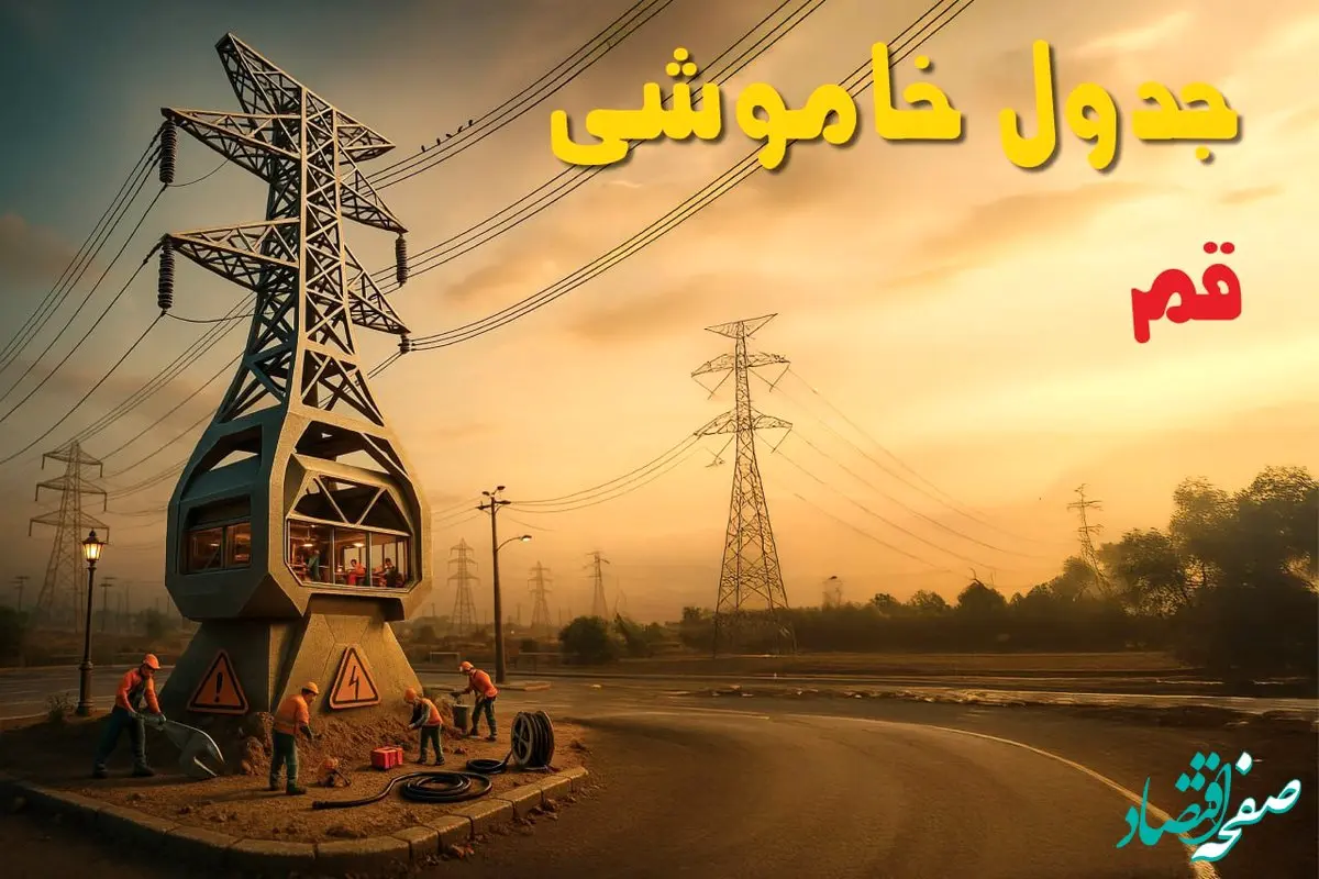 جدول خاموشی برق قم فردا دوشنبه ۱۲ خرداد ۱۴۰۴ + ساعت قطع برق استان قم دوشنبه ۱۲ خرداد