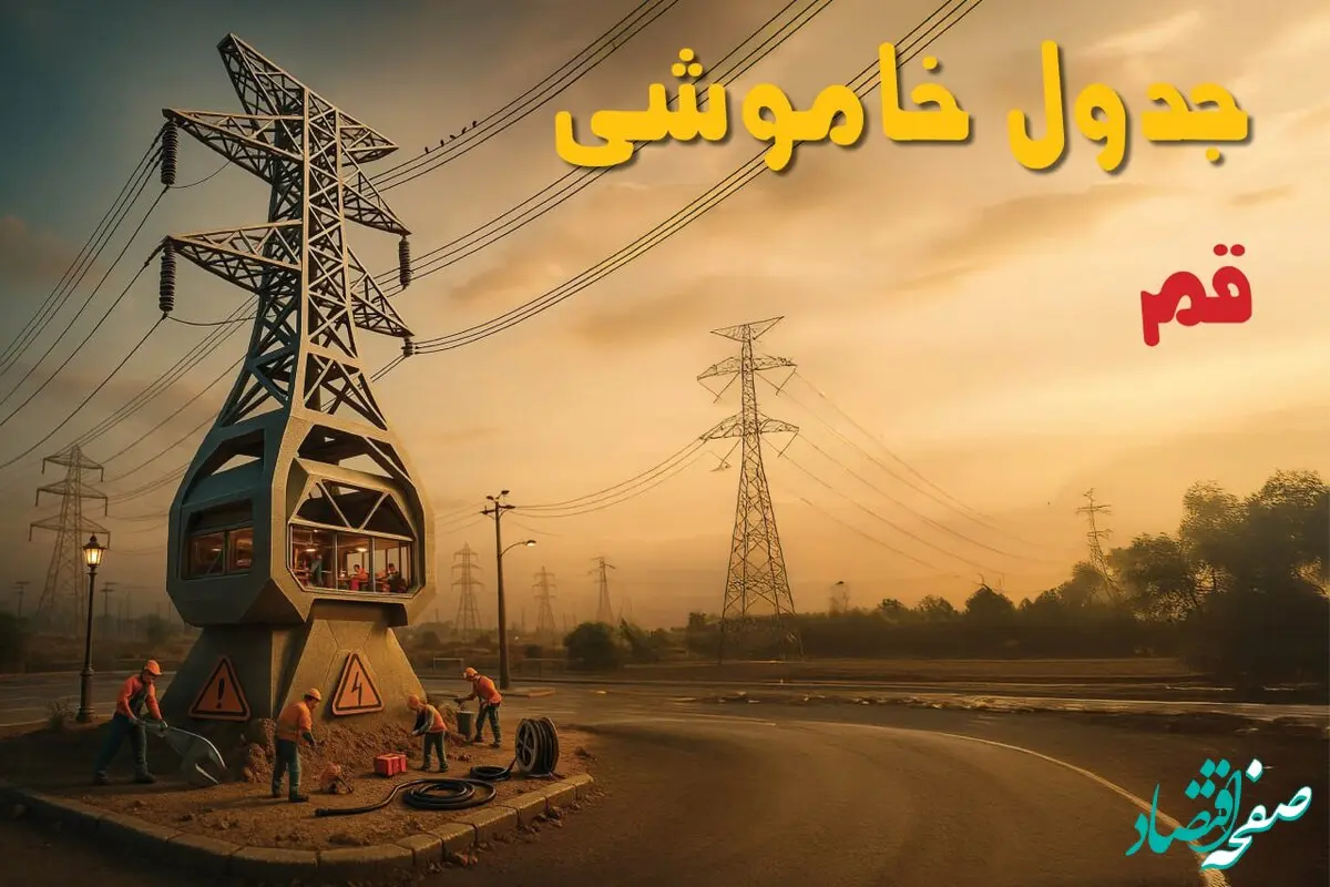 جدول خاموشی برق قم فردا دوشنبه ۱۲ خرداد ۱۴۰۴ + ساعت قطع برق استان قم دوشنبه ۱۲ خرداد