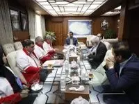 مدیرعامل سازمان منطقه آزاد کیش عضو داوطلب هلال احمر شد