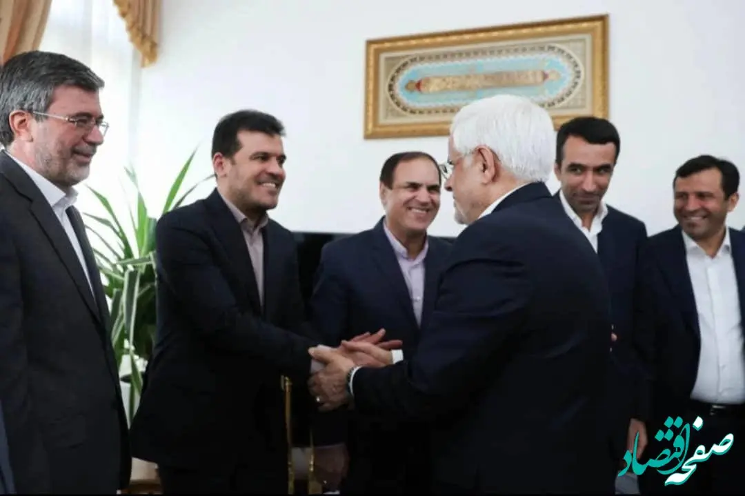 دیدار نوروزی مدیرعامل بیمه ایران با معاون اول رئیس جمهور