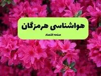 هواشناسی هرمزگان ۲۴ ساعت آینده اعلام شد | پیش بینی وضعیت آب و هوا هرمزگان فردا دوشنبه ۱۹ خرداد ماه ۱۴۰۴ + هواشناسی بندرعباس