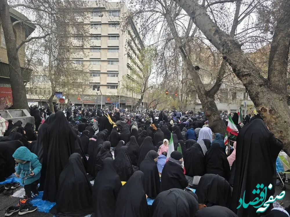 حضور ملت ایران در راهپیمایی روز جهانی قدس در لبیک به فرمان رهبر انقلاب + ویدئو