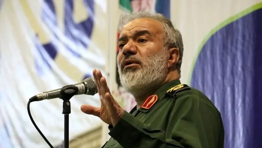 سردار فدوی: یک جنگنده دشمن را در تهران ساقط کرده‌ایم | تغییر اساسی در پدافند + ویدئو