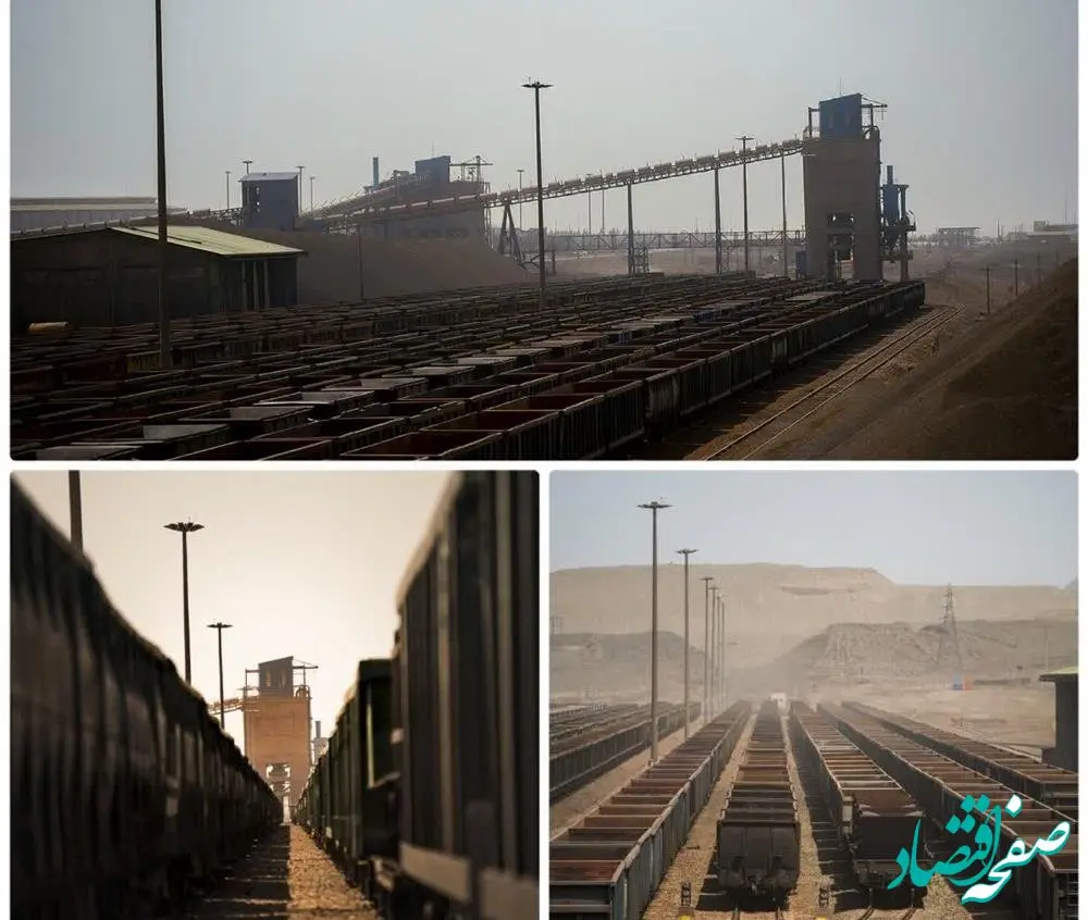 رشد ١١ درصدی حمل و نقل ریلی مجتمع سنگ آهن سنگان