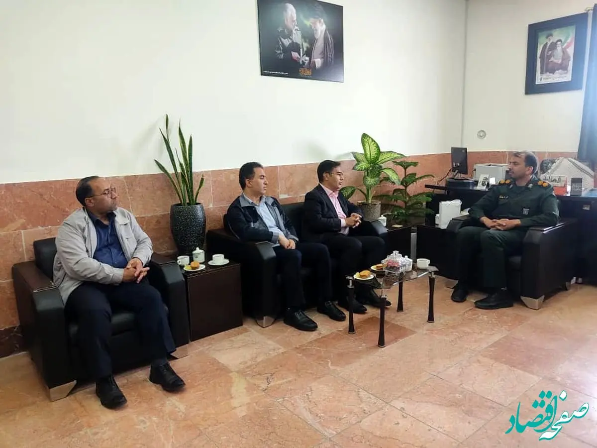 دیدار مدیر عامل شرکت آلومینای ایران با مسئولین شهرستان جاجرم