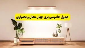 برنامه قطعی برق استان چهارمحال و بختیاری تغییر کرد | جدول خاموشی برق شهرکرد جمعه ۹ خرداد ۱۴۰۴ + ساعت قطع برق شهرستان‌های چهارمحال و بختیاری جمعه ۹ خرداد