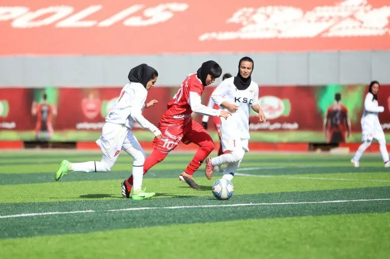 صعود تاریخی بانوان پرسپولیس به لیگ برتر