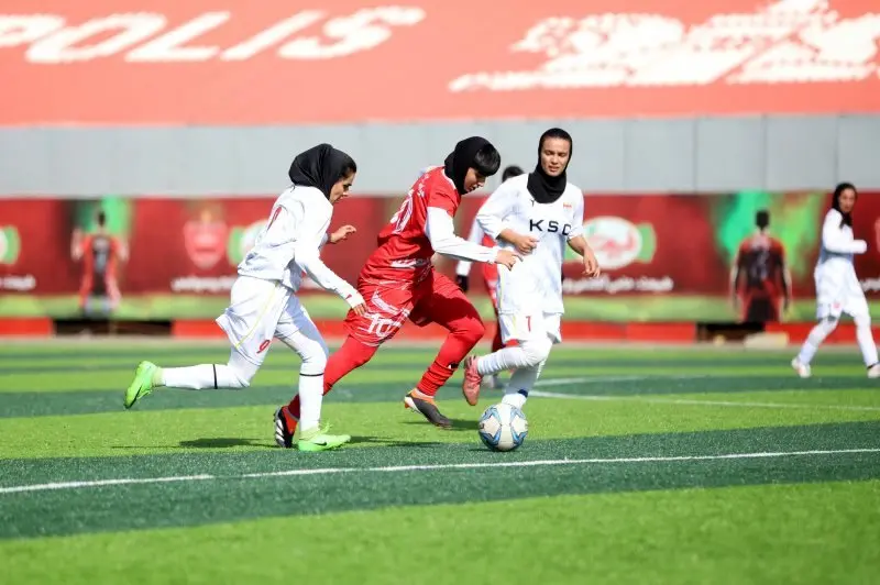 صعود تاریخی بانوان پرسپولیس به لیگ برتر