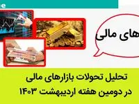 تحلیل تحولات بازارهای مالی در دومین هفته اردیبهشت ۱۴۰۳