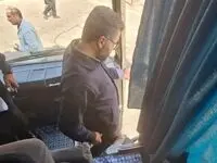 بازدید سرزده معاون منابع انسانی و امور اجتماعی فولاد خوزستان از خودروهای ایاب و ذهاب کارکنان