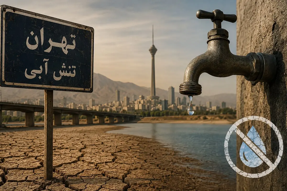پشت پرده بحران آب تهران؛ چرا پایتخت به مرز تنش آبی رسیده است؟