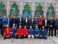  گزارش تصویری/ آیین تجدید میثاق جامعه کار و تولید کشور با آرمان‌های امام راحل، رهبری و شهدا