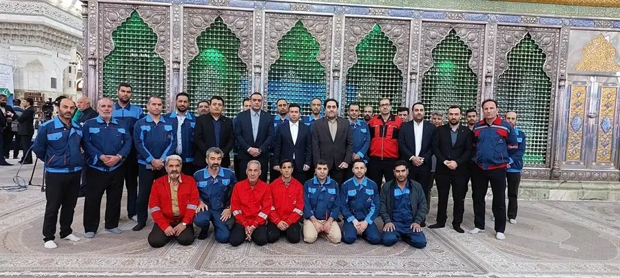  گزارش تصویری/ آیین تجدید میثاق جامعه کار و تولید کشور با آرمان‌های امام راحل، رهبری و شهدا