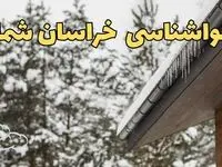 اخبار پیش بینی وضعیت آب و هوا خراسان شمالی فردا پنجشنبه ۲ اسفند ماه ۱۴۰۳ | هواشناسی خراسان شمالی فردا ۲ اسفند + جدول هواشناسی بجنورد