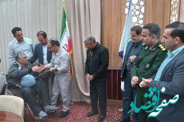 تقدیر مدیر کل بنیاد شهید استان از مدیر عامل شرکت پتروشیمی ایلام