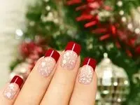 جدیدترین طرح های ناخن برای یلدا و کریسمس