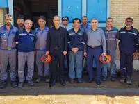 دیدار نوروزی مدیرعامل پتروشیمی خوزستان در اولین روز سال نو با پرسنل