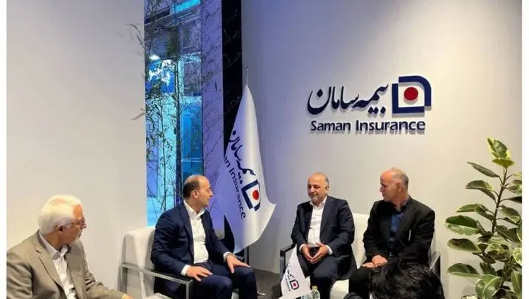 بازدید مدیرعامل بیمه سامان از هفدهمین نمایشگاه بین المللی صنعت مالی