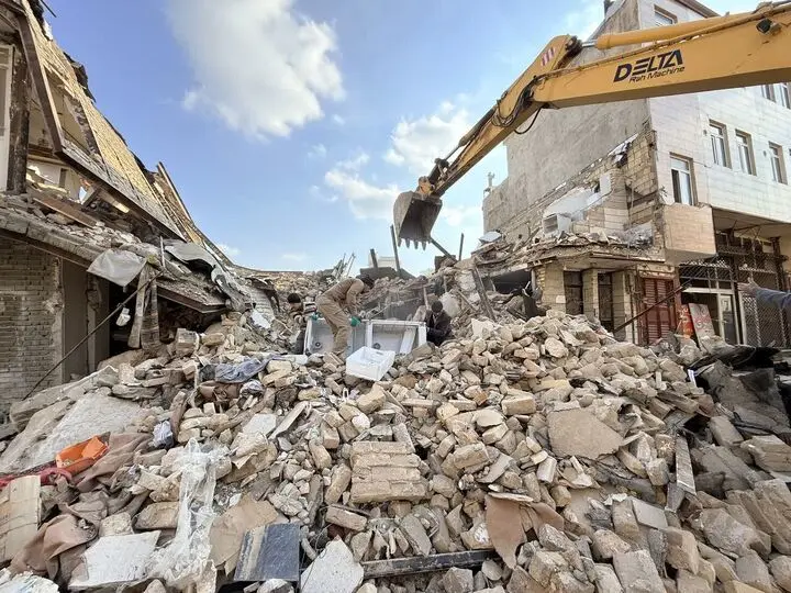 حمله موشکی آمریکا و اسرائیل به انبار و سردخانه سازمان تعاون روستایی هرمزگان