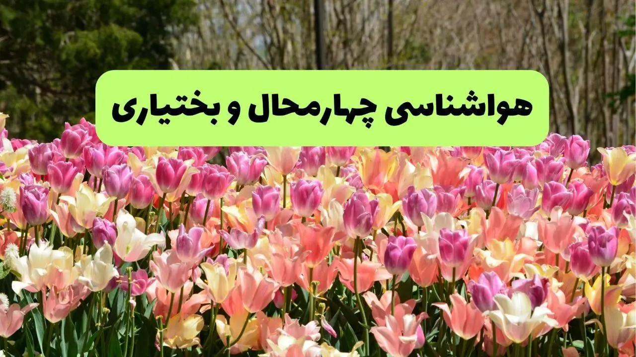 پیش بینی وضعیت آب و هوا چهارمحال وبختیاری پنجشنبه ۲۲ خرداد ماه ۱۴۰۴ + هواشناسی چهارمحال و بختیاری امروز