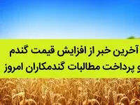آخرین خبر از افزایش قیمت گندم و پرداخت مطالبات گندمکاران امروز 17 شهریور ۱۴۰۲ | بمب قیمت گندم کی منفجر می شود؟ 
