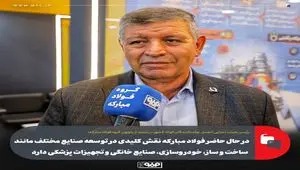 در حال حاضر فولاد مبارکه نقش کلیدی در توسعه صنایع مختلف مانند ساخت و ساز، خودروسازی، صنایع خانگی و تجهیزات پزشکی دارد