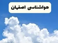 هواشناسی اصفهان ۲۴ ساعت آینده | پیش‌ بینی وضعیت آب و هوا اصفهان فردا یکشنبه ۲۴ فروردین ۱۴۰۴ | پیش‌ بینی آب و هوای اصفهان ۲۴ ساعت آینده