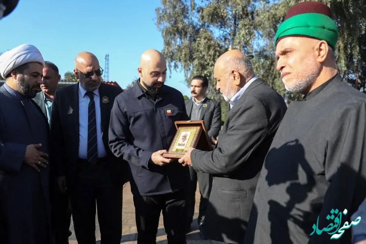 آیین آغاز استقبال از یادواره‌ی شهدای شرکت فولاد خوزستان