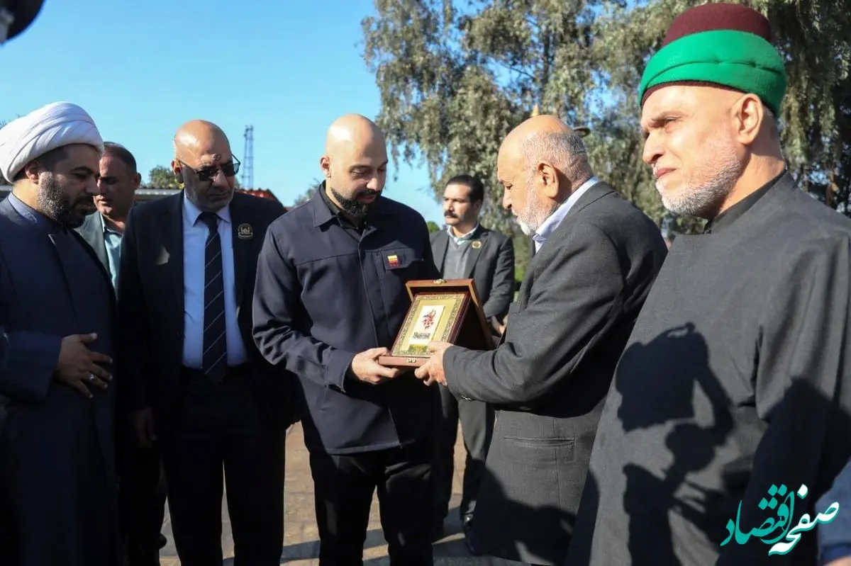 آیین آغاز استقبال از یادواره‌ی شهدای شرکت فولاد خوزستان