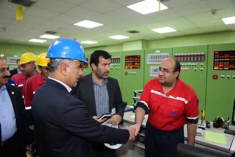 بازدید مدیرعامل پتروشیمی بندرامام از اورهال NGL1500