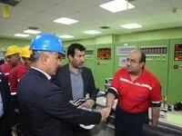 بازدید مدیرعامل پتروشیمی بندرامام از اورهال NGL1500